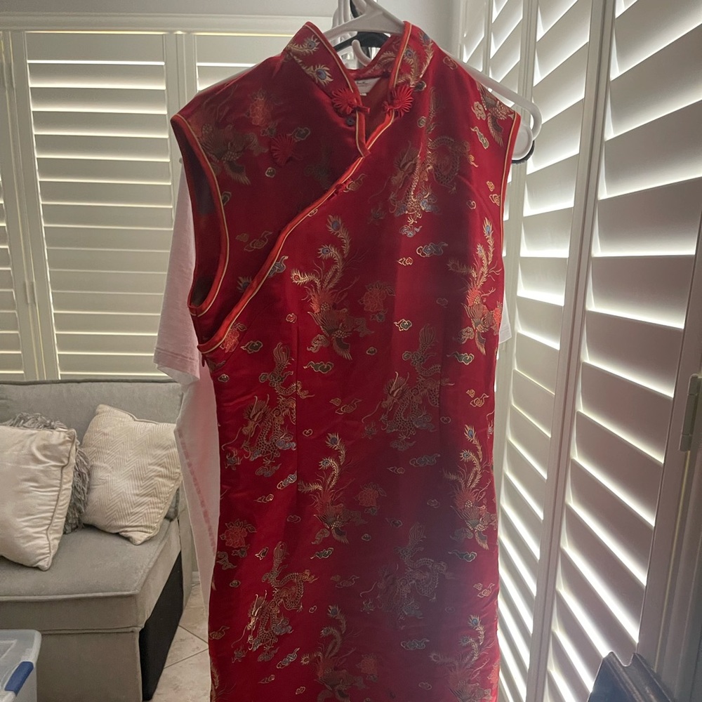 Beautiful Vintage Chinese Girl Dress - image 1